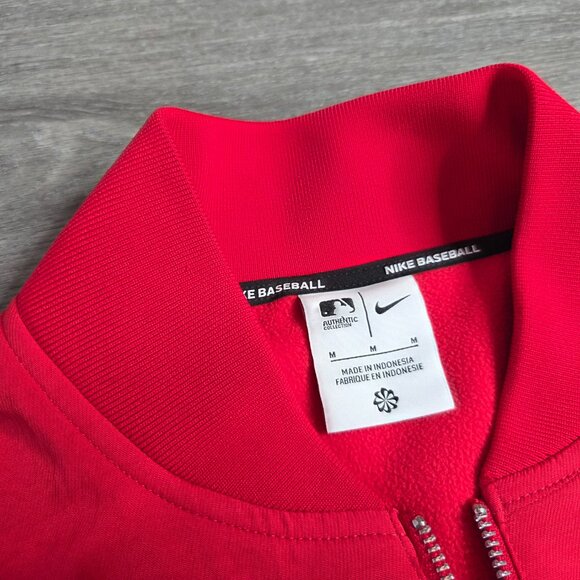 Men's Nike - Medium -  St. Louis Cardinals Red Bomber Jacket - MLB Authentic - Picture 6 of 14